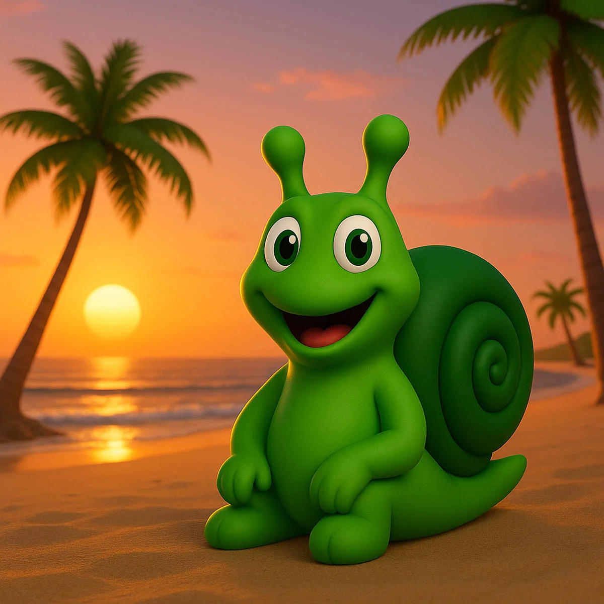 Slugsy at Samui sunset